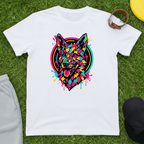 Neon Splatter Pup Tee