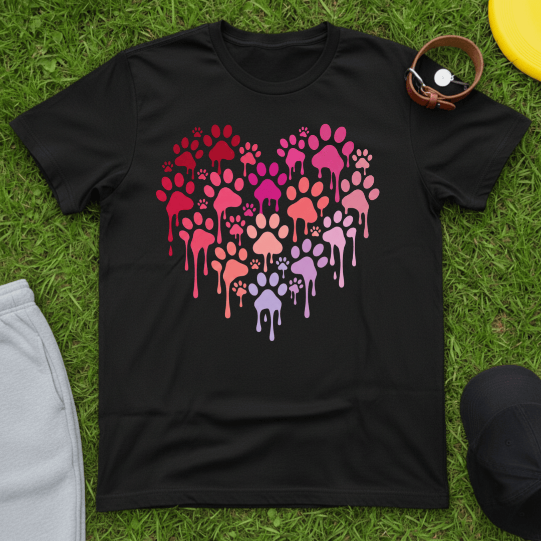 Paw Print Love Tee