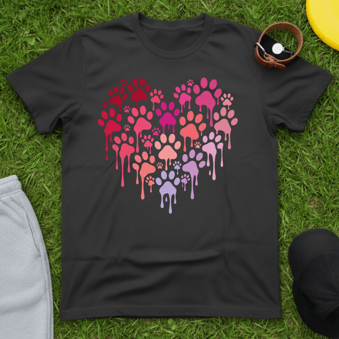 Paw Print Love Tee