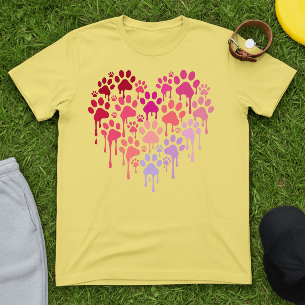 Paw Print Love Tee