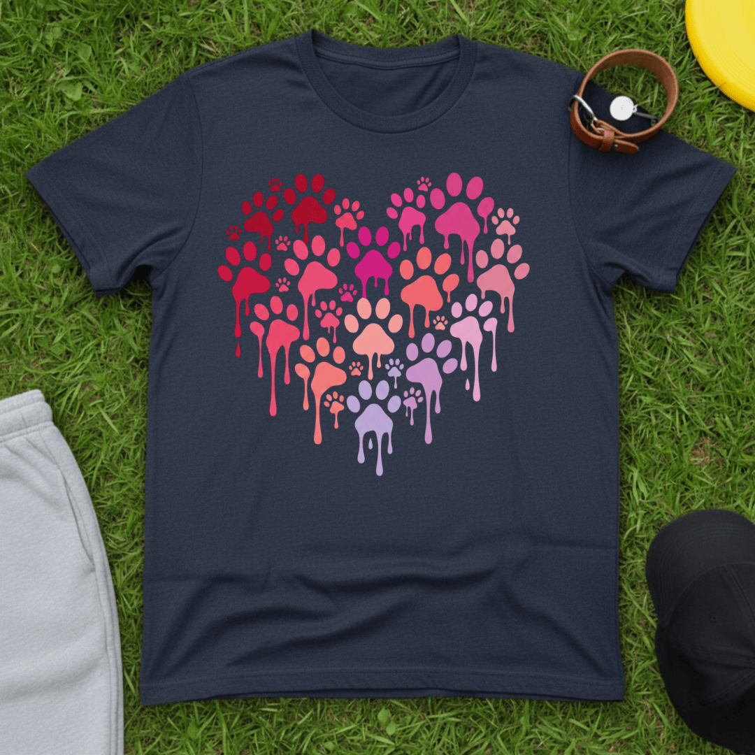 Paw Print Love Tee