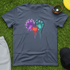 Pawprints & Heart Tee