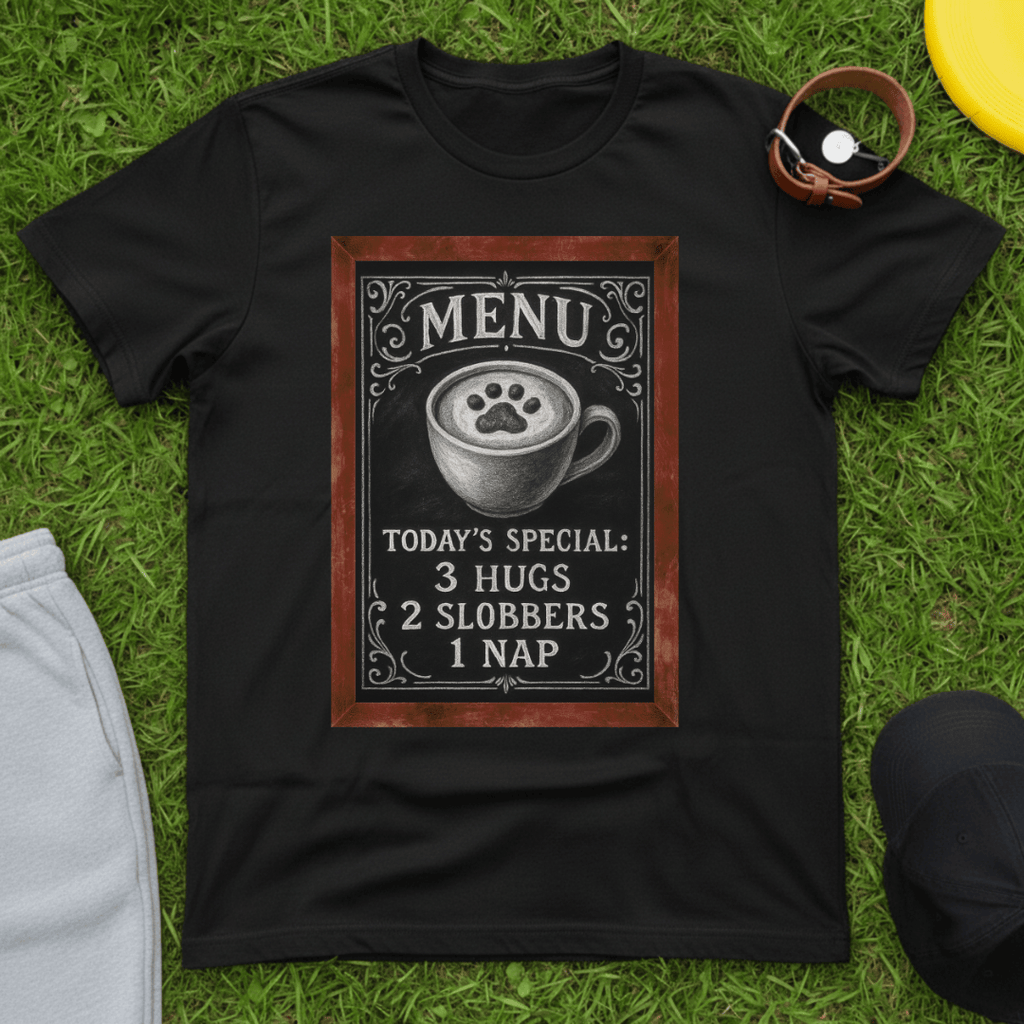 Pet Café Menu Tee