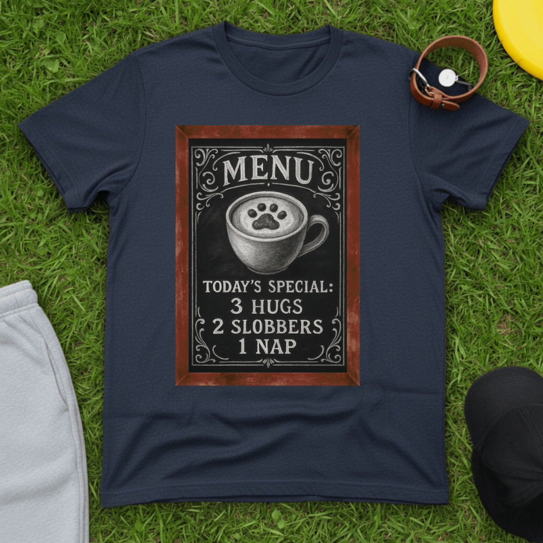 Pet Café Menu Tee
