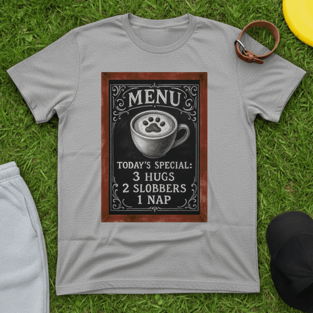 Pet Café Menu Tee