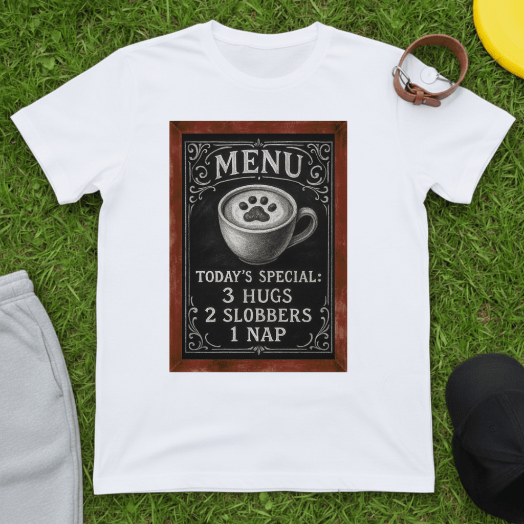 Pet Café Menu Tee