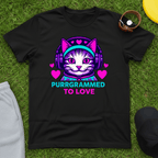 Purrgrammed to Love Tee