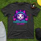 Purrgrammed to Love Tee