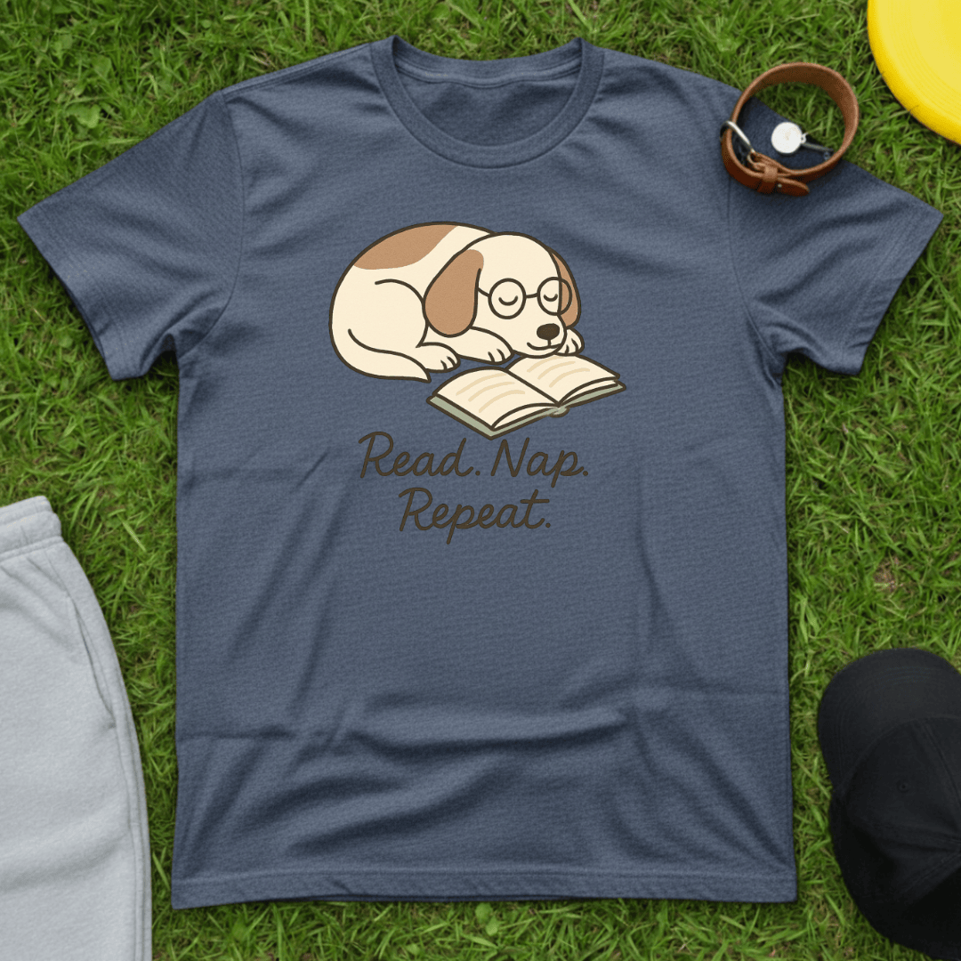 Read Nap Repeat Tee