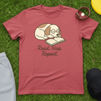 Read Nap Repeat Tee