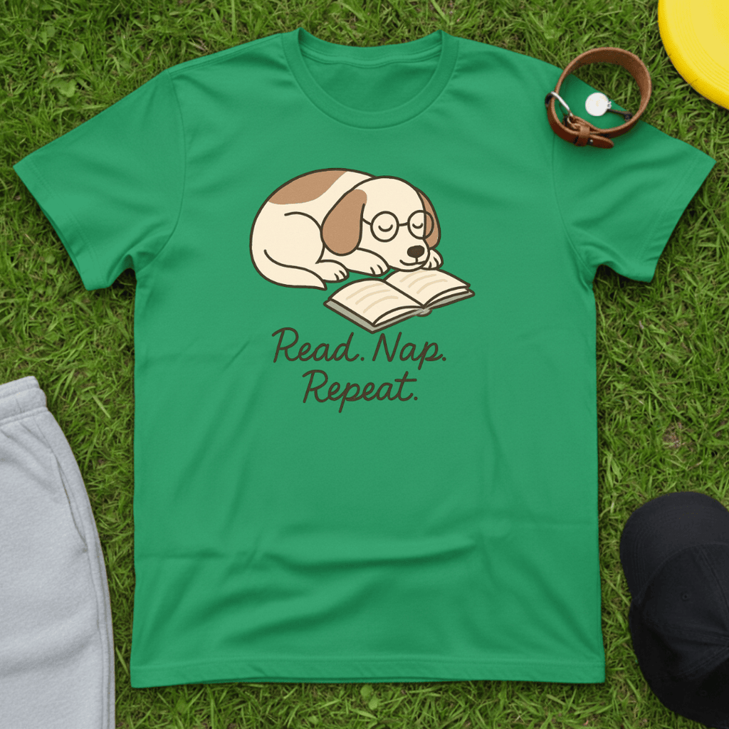 Read Nap Repeat Tee