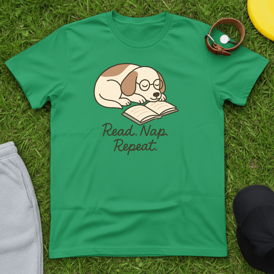 Read Nap Repeat Tee
