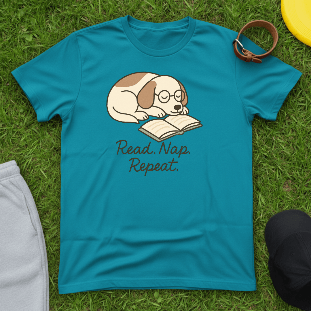 Read Nap Repeat Tee