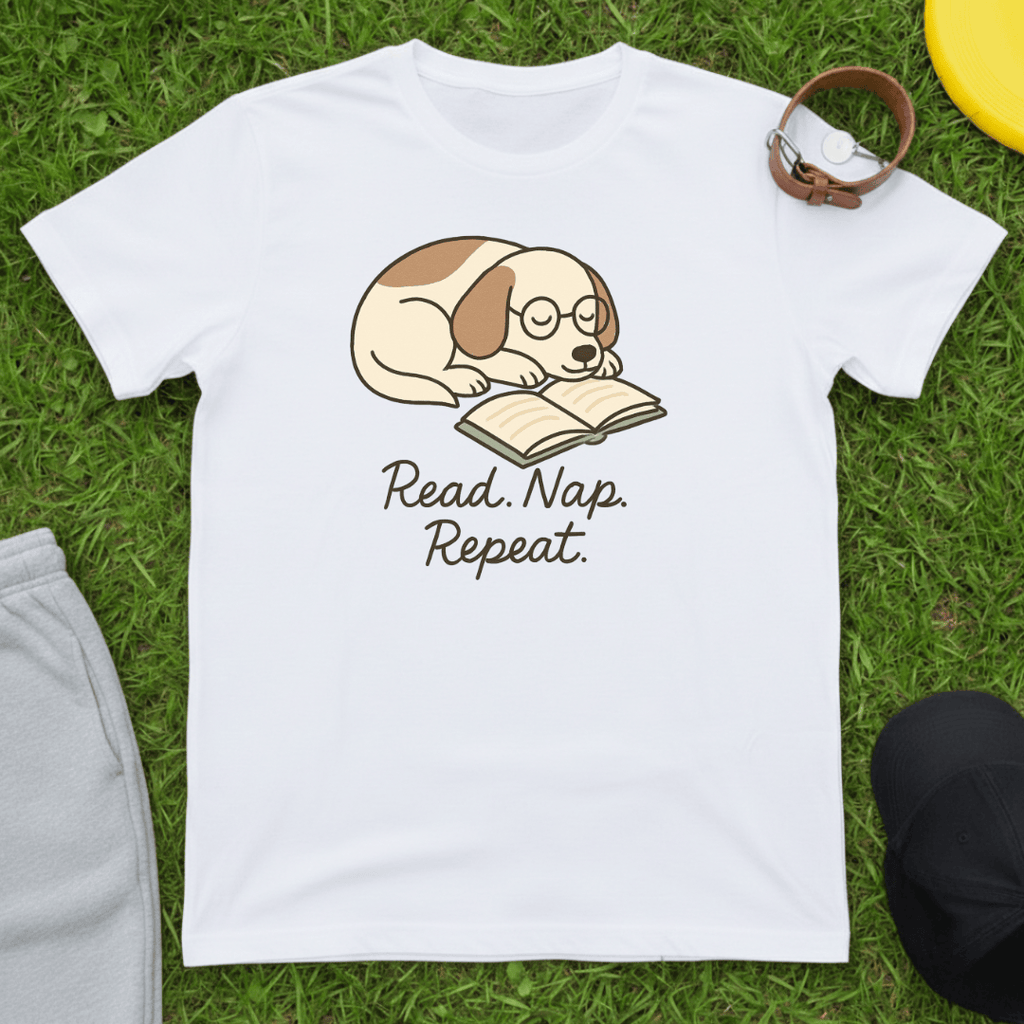 Read Nap Repeat Tee
