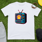 Retro Paw TV Tee