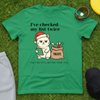 Santa’s Cat Inspector Tee
