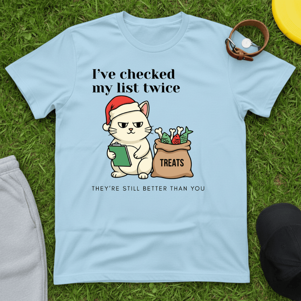 Santa’s Cat Inspector Tee
