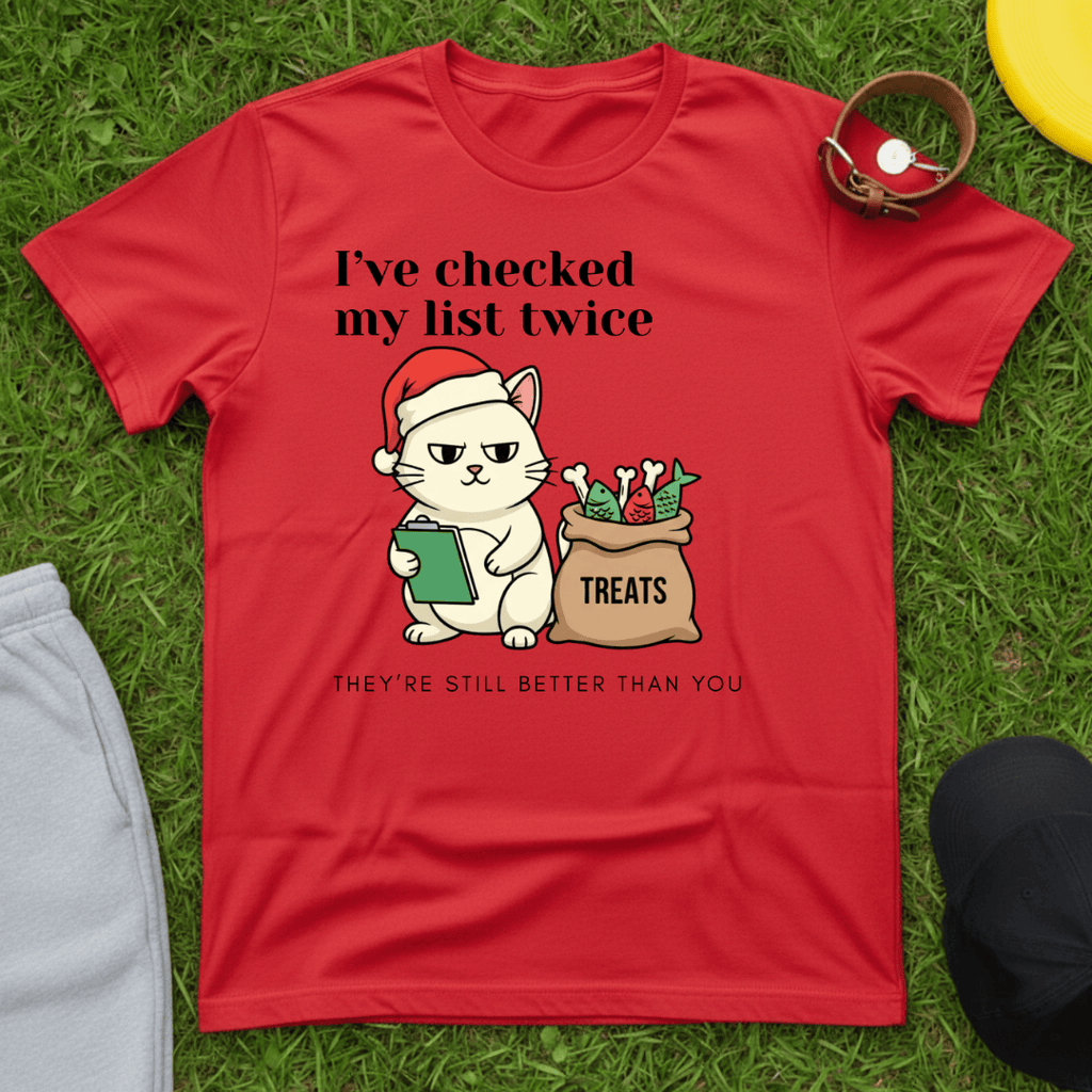 Santa’s Cat Inspector Tee