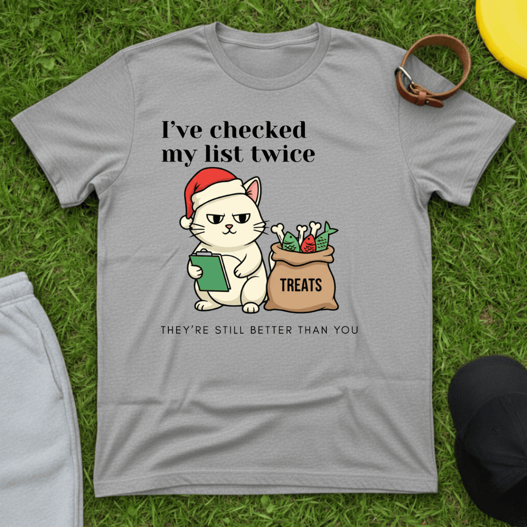 Santa’s Cat Inspector Tee