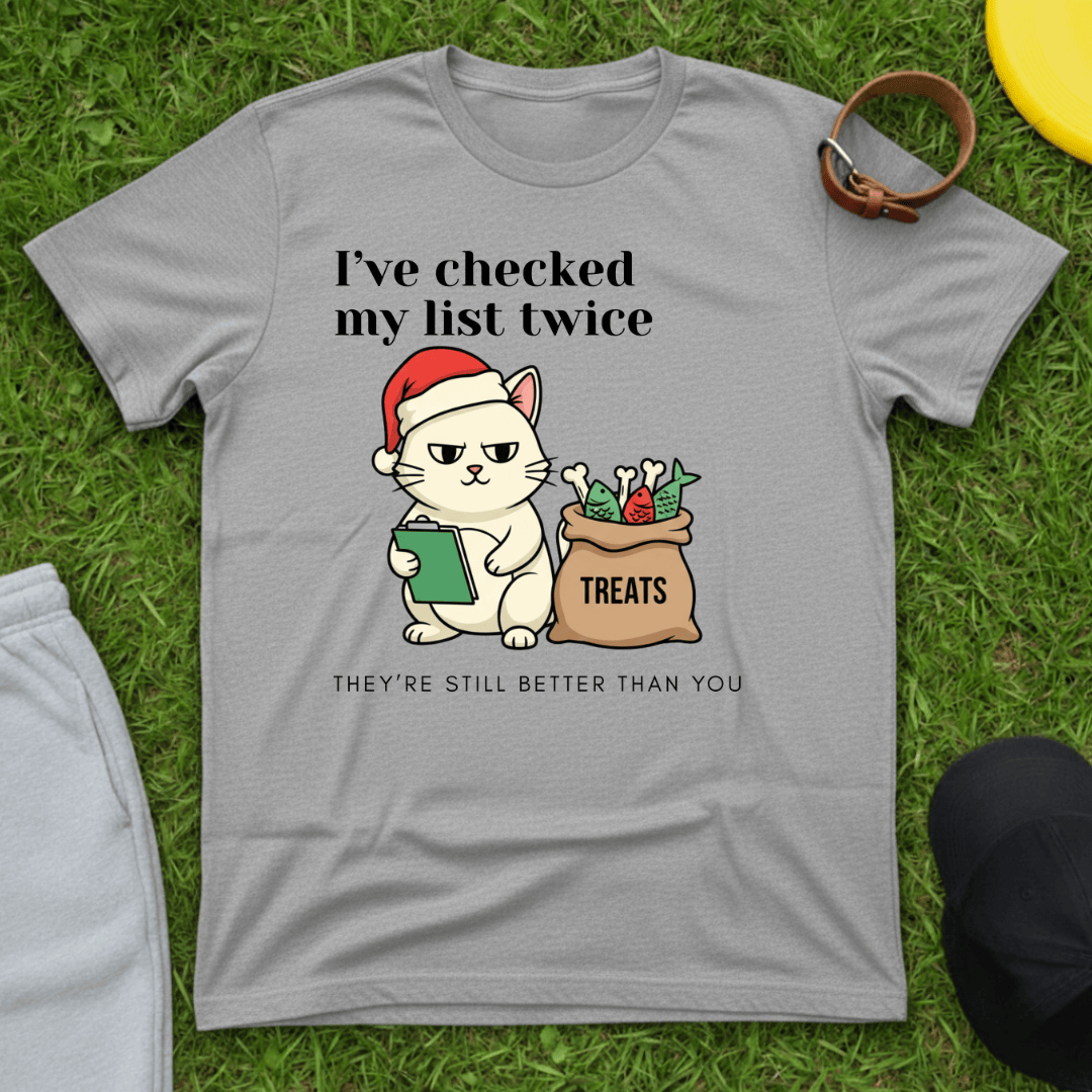 Santa’s Cat Inspector Tee