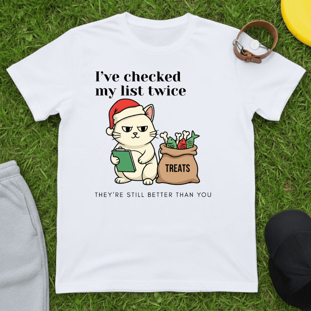 Santa’s Cat Inspector Tee
