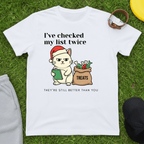 Santa’s Cat Inspector Tee
