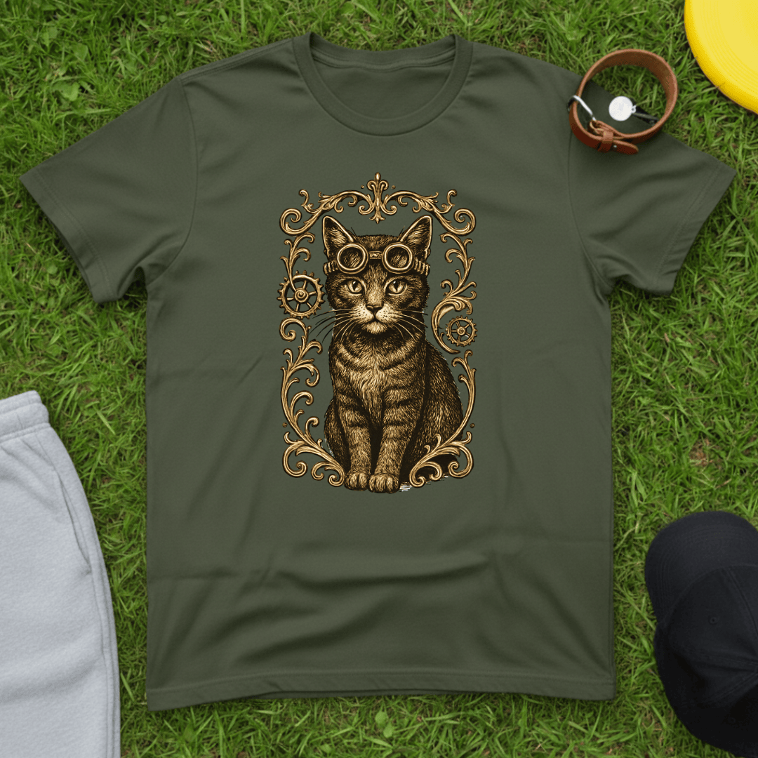 Steampunk Cat Tee
