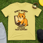 Tech Support Cat Tee