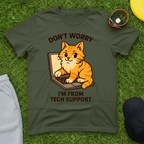 Tech Support Cat Tee