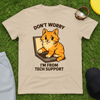 Tech Support Cat Tee