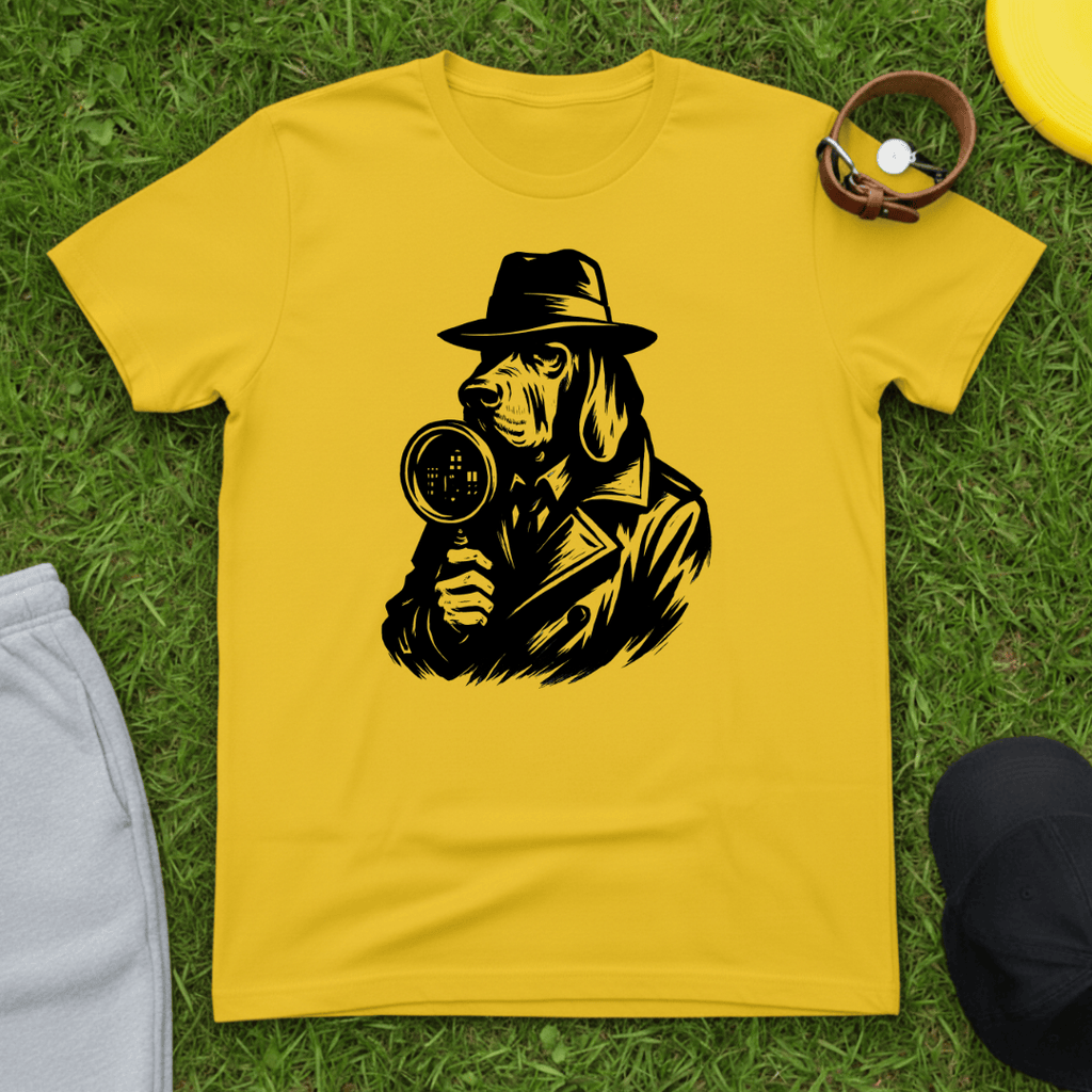 Undercover Paw Detective Tee