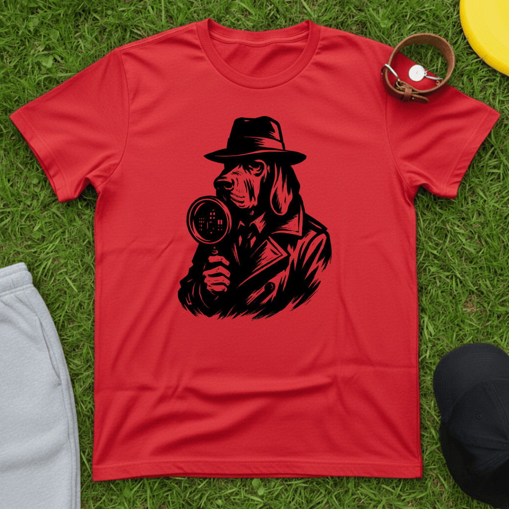 Undercover Paw Detective Tee