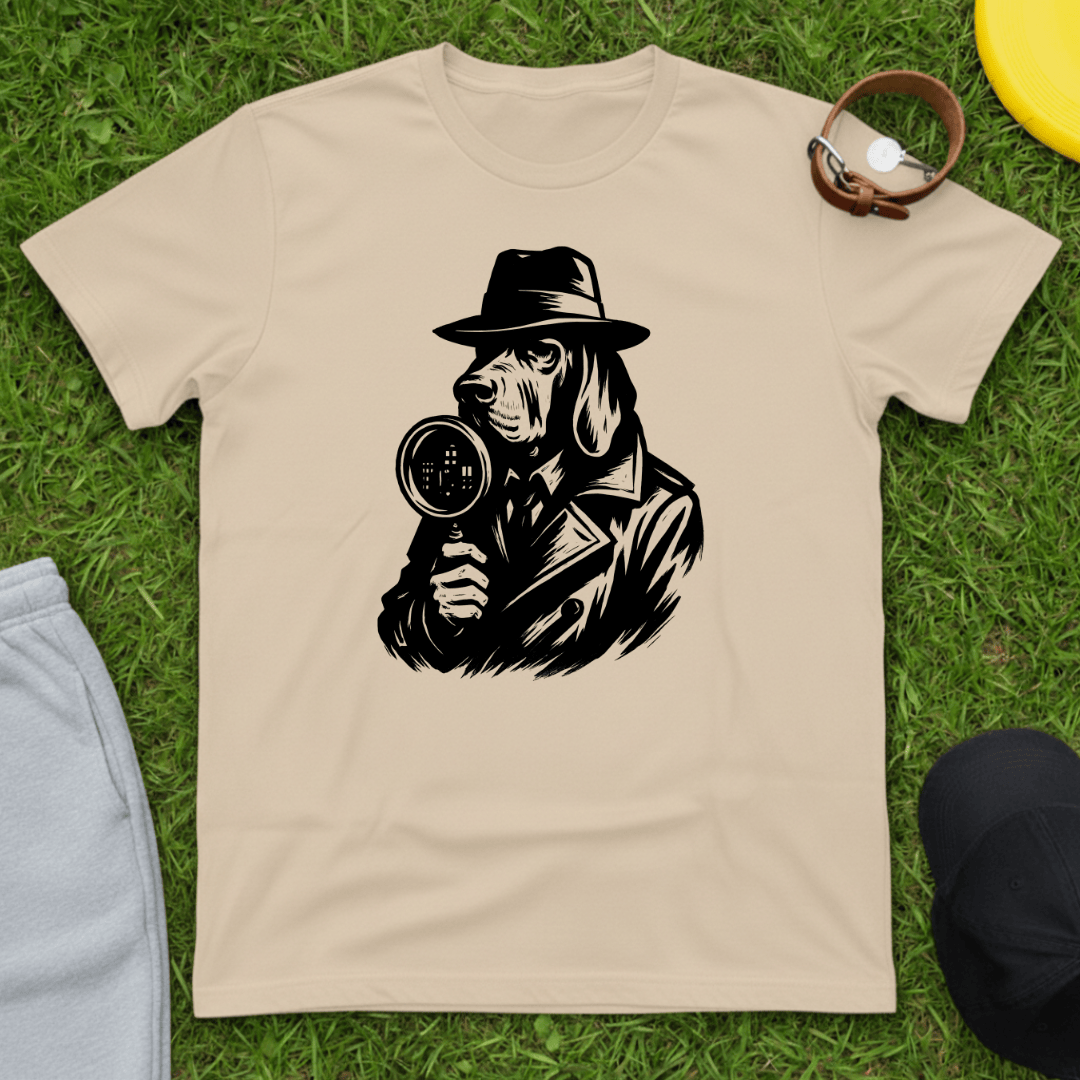 Undercover Paw Detective Tee