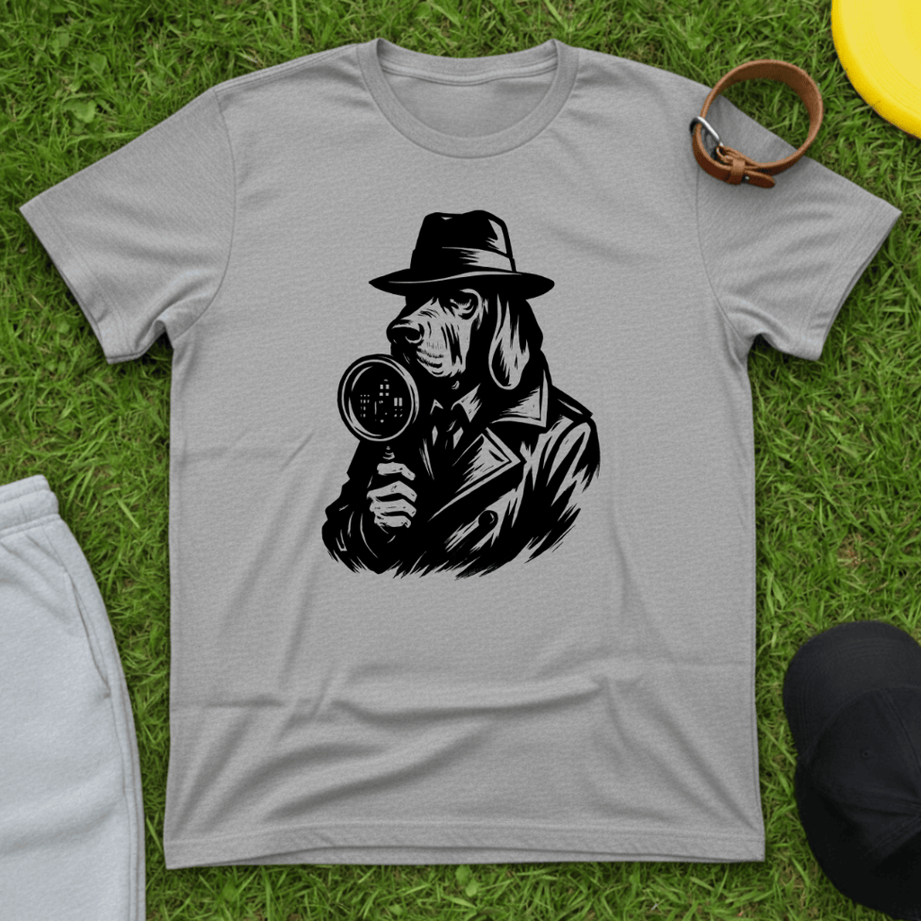Undercover Paw Detective Tee