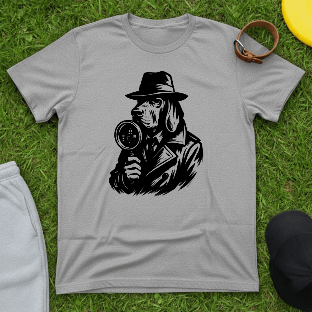 Undercover Paw Detective Tee