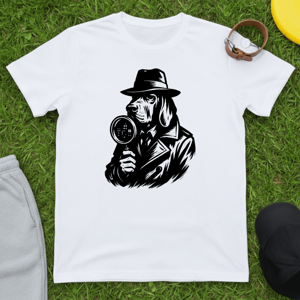 Undercover Paw Detective Tee