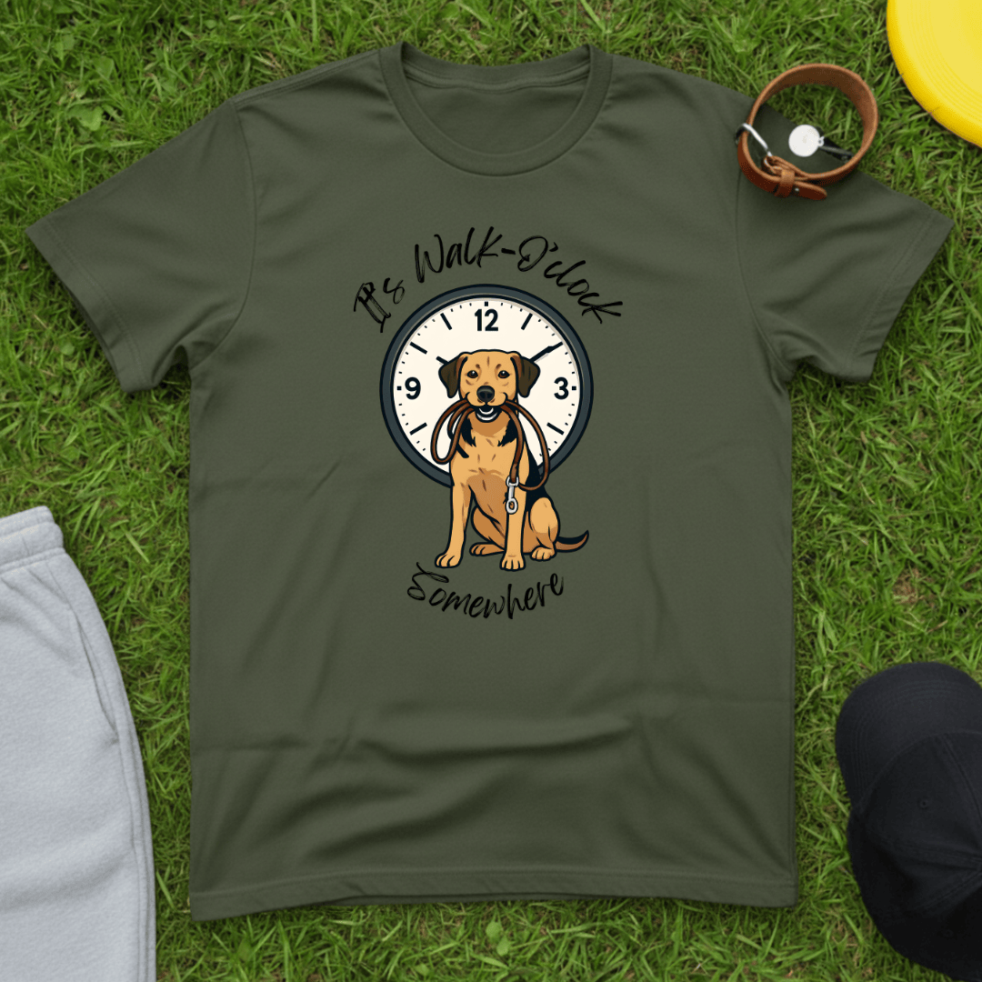 Walk O’Clock Dog Tee