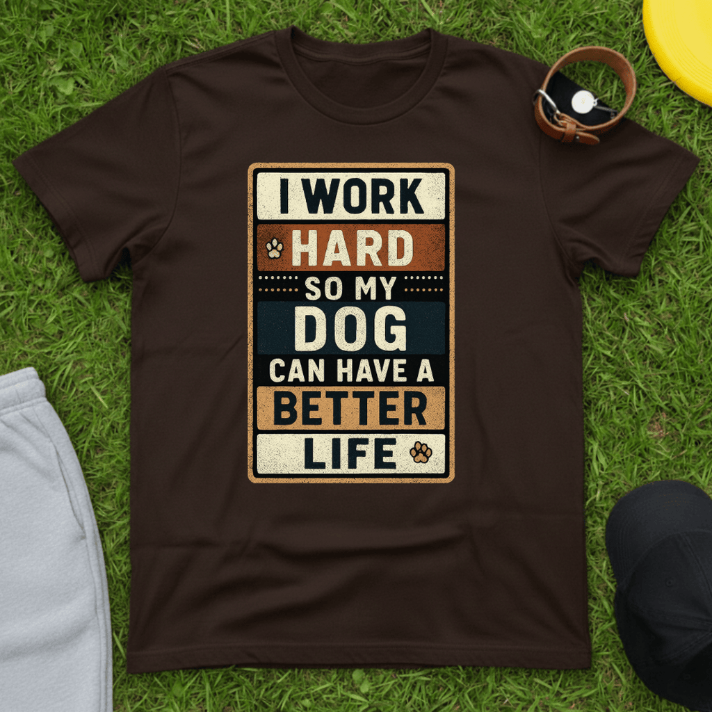 Work Hard for My Dog Tee