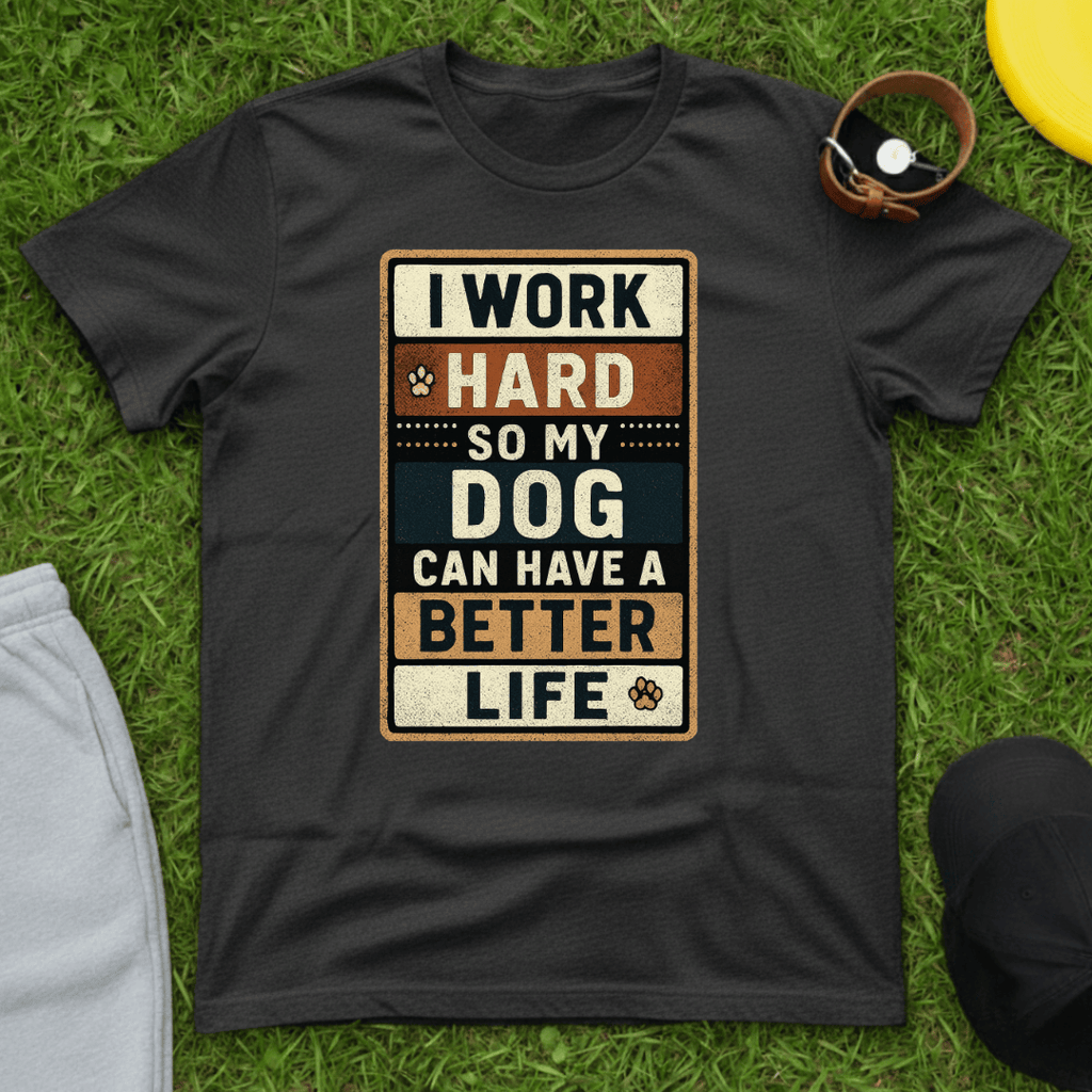 Work Hard for My Dog Tee