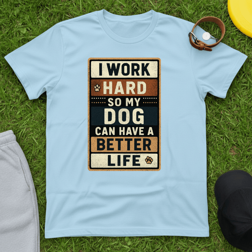 Work Hard for My Dog Tee
