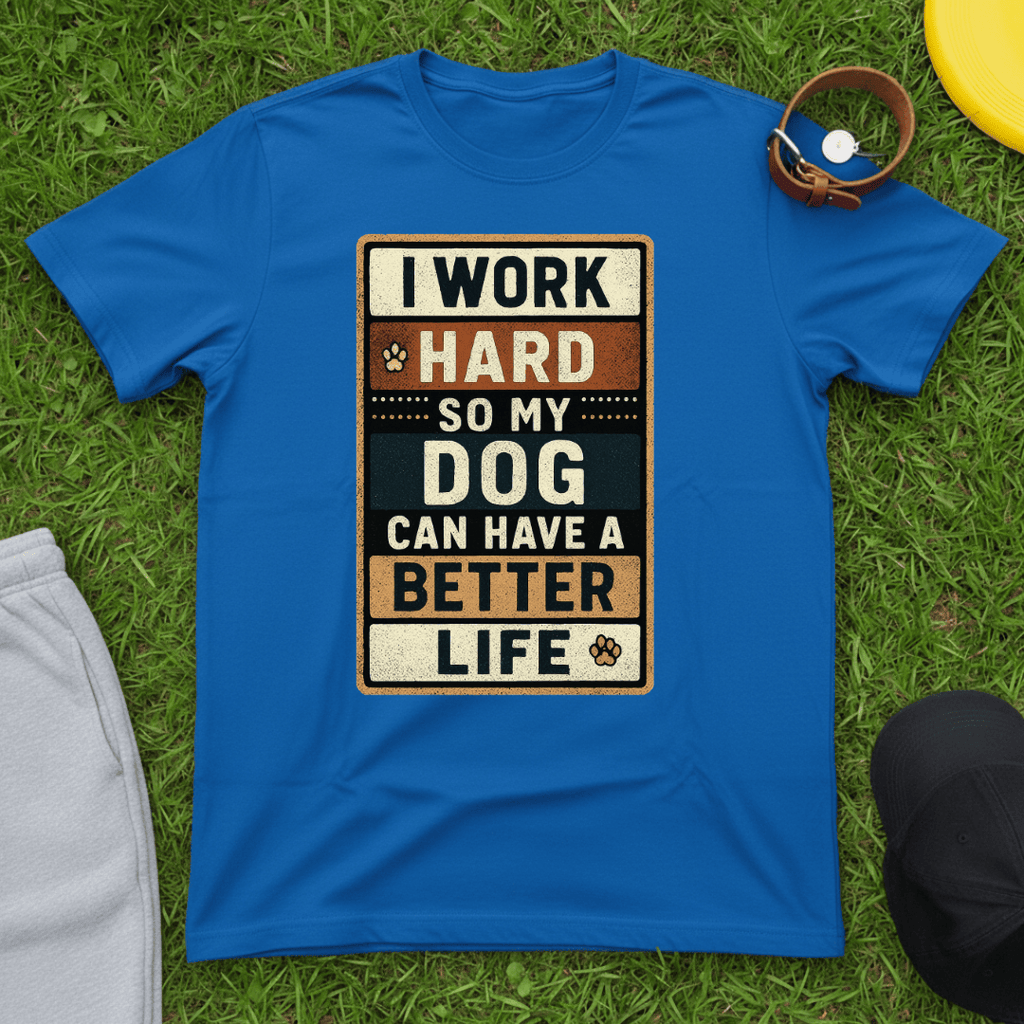 Work Hard for My Dog Tee