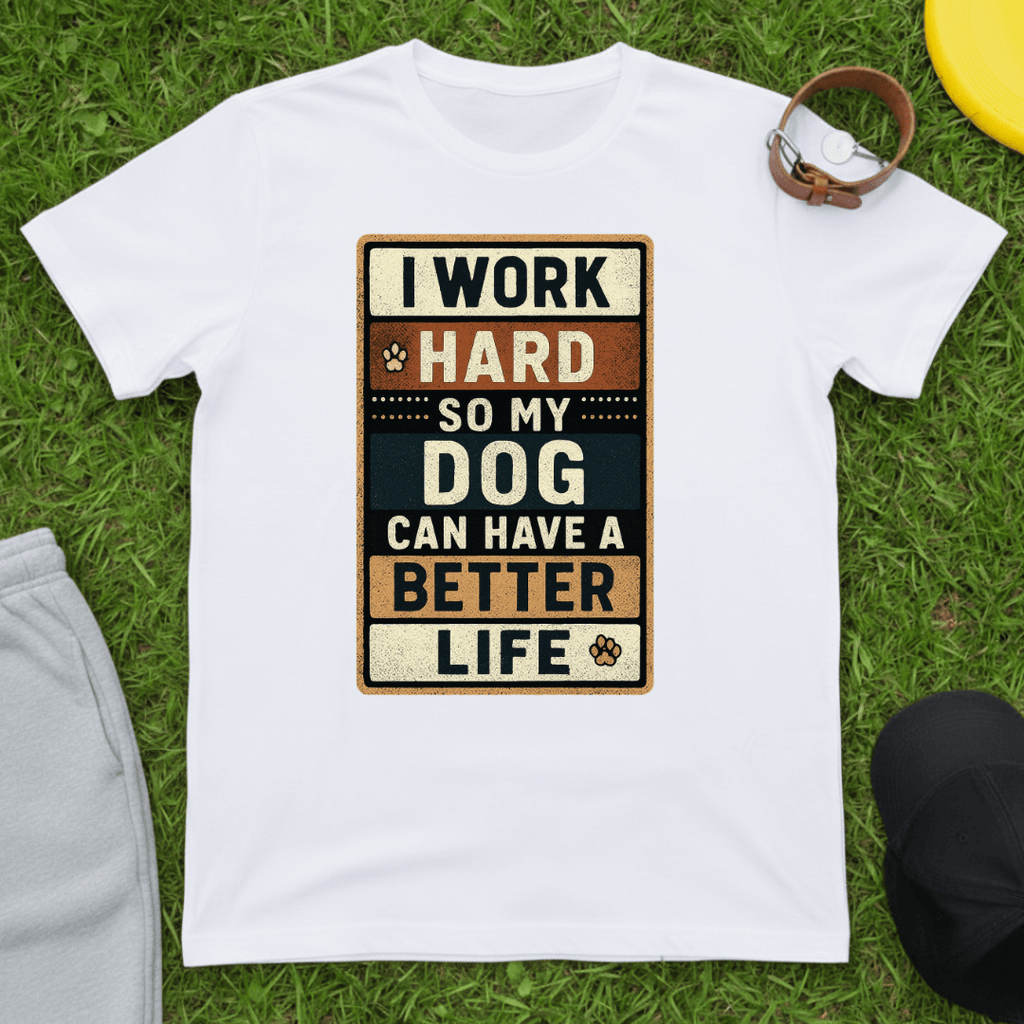 Work Hard for My Dog Tee