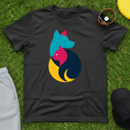 Yin Yang Dog & Cat Tee